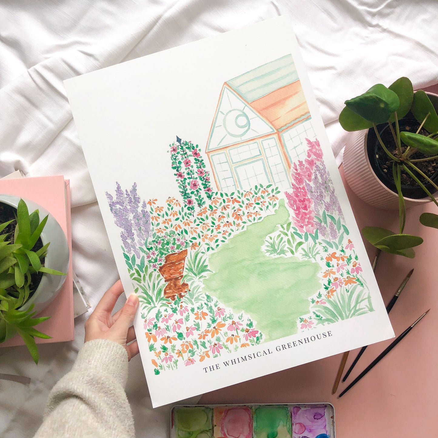 The Whimsical Greenhouse Print