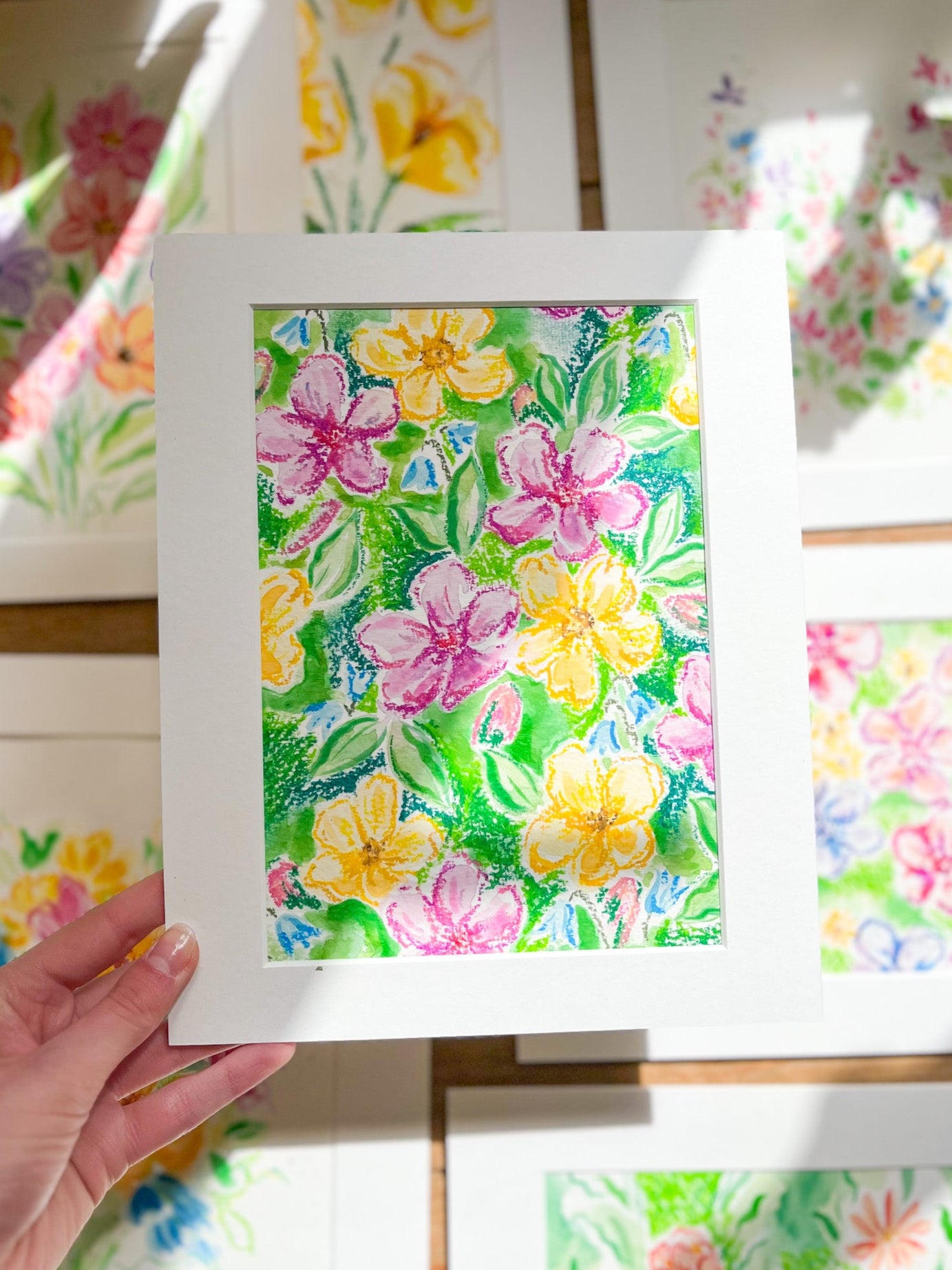 Camellia II Mixed Media Original