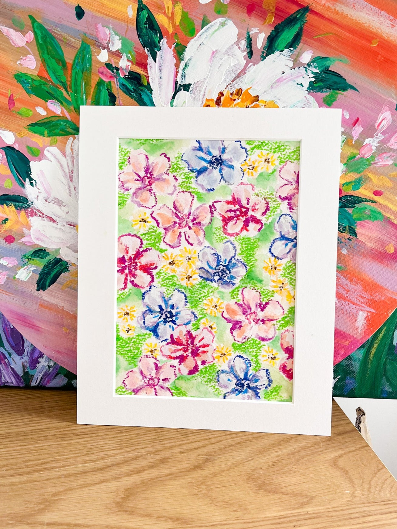 Camellia I Mixed Media Original