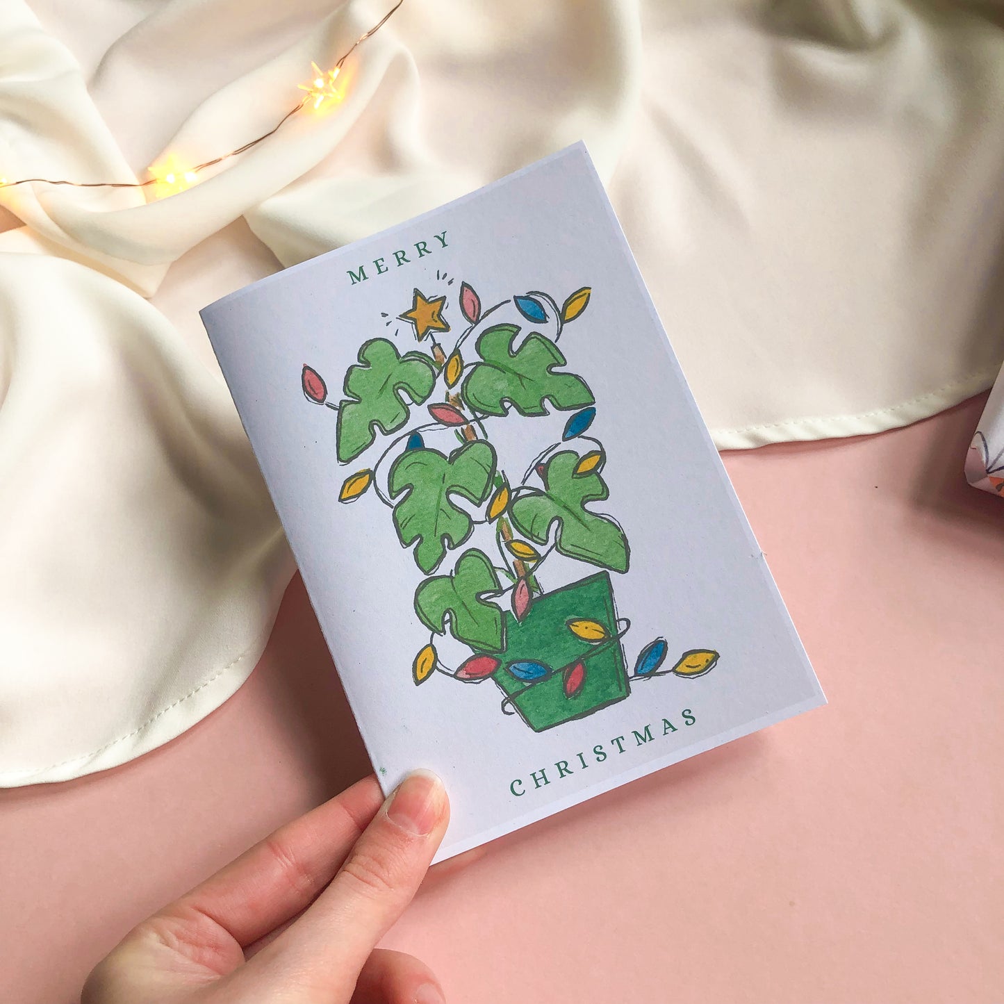 Monstera Christmas Card Multipack