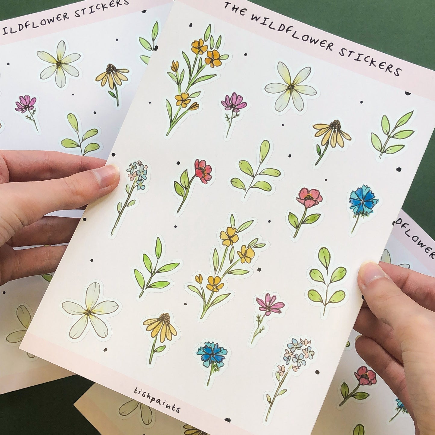 Wildflower Sticker Sheet