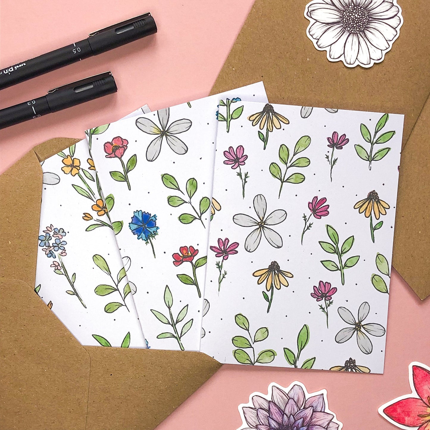 Wildflower Notecard Set