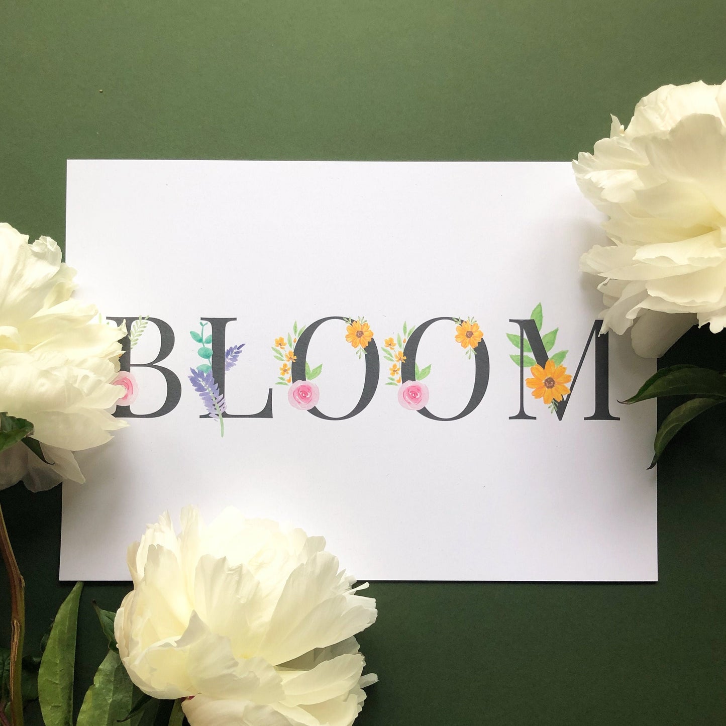 BLOOM Print A4