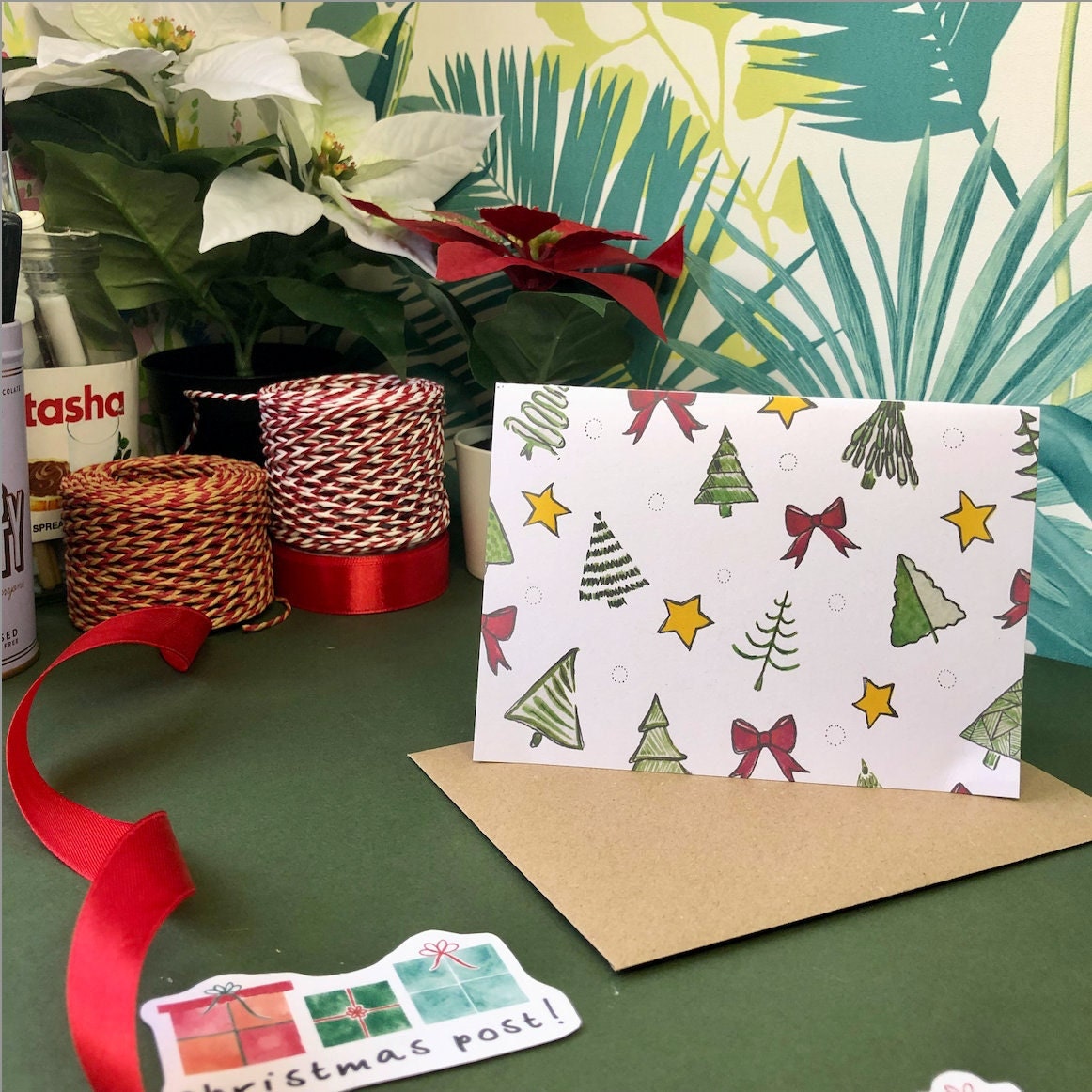 Christmas Pattern Notecard Multipack
