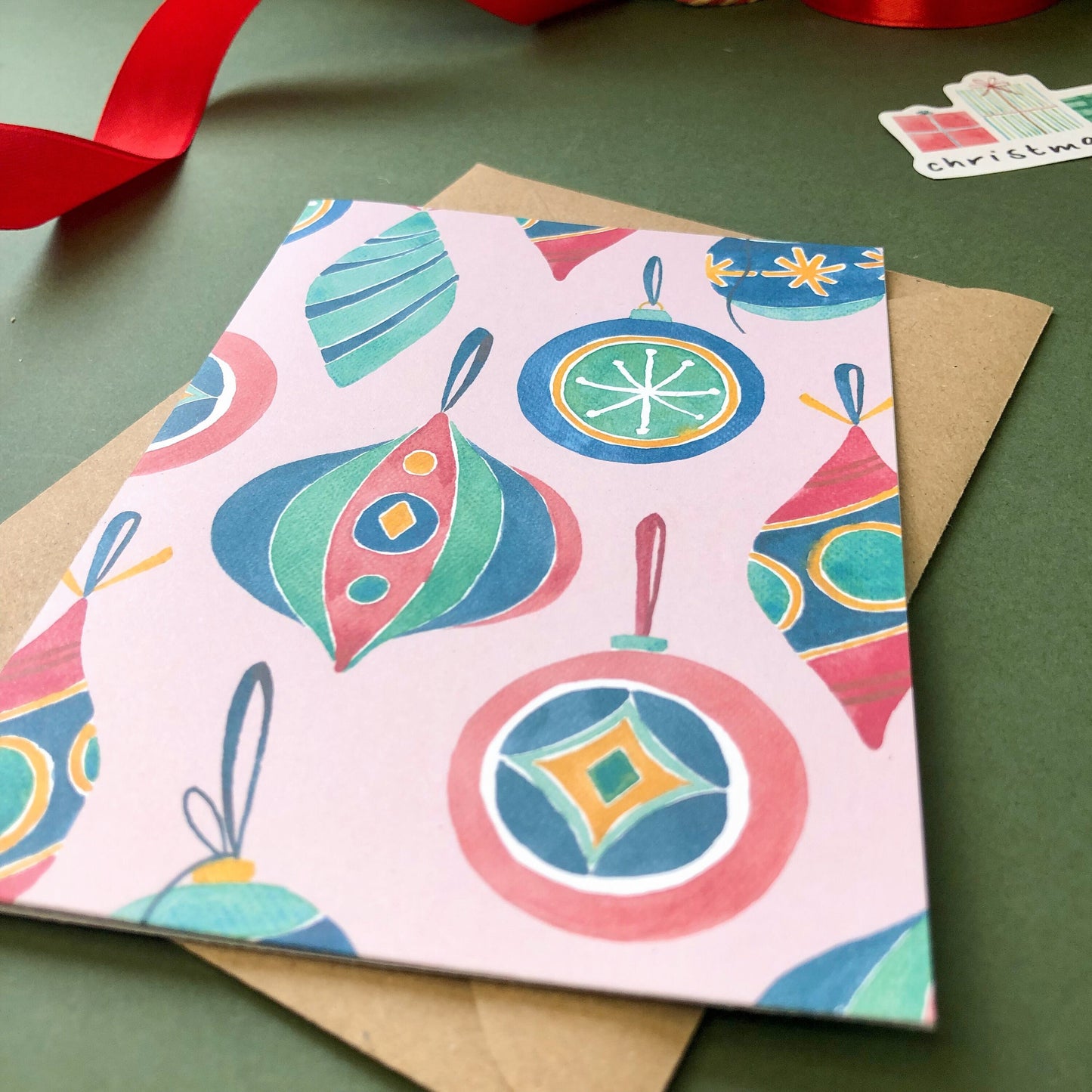 Retro Christmas Card Multipack