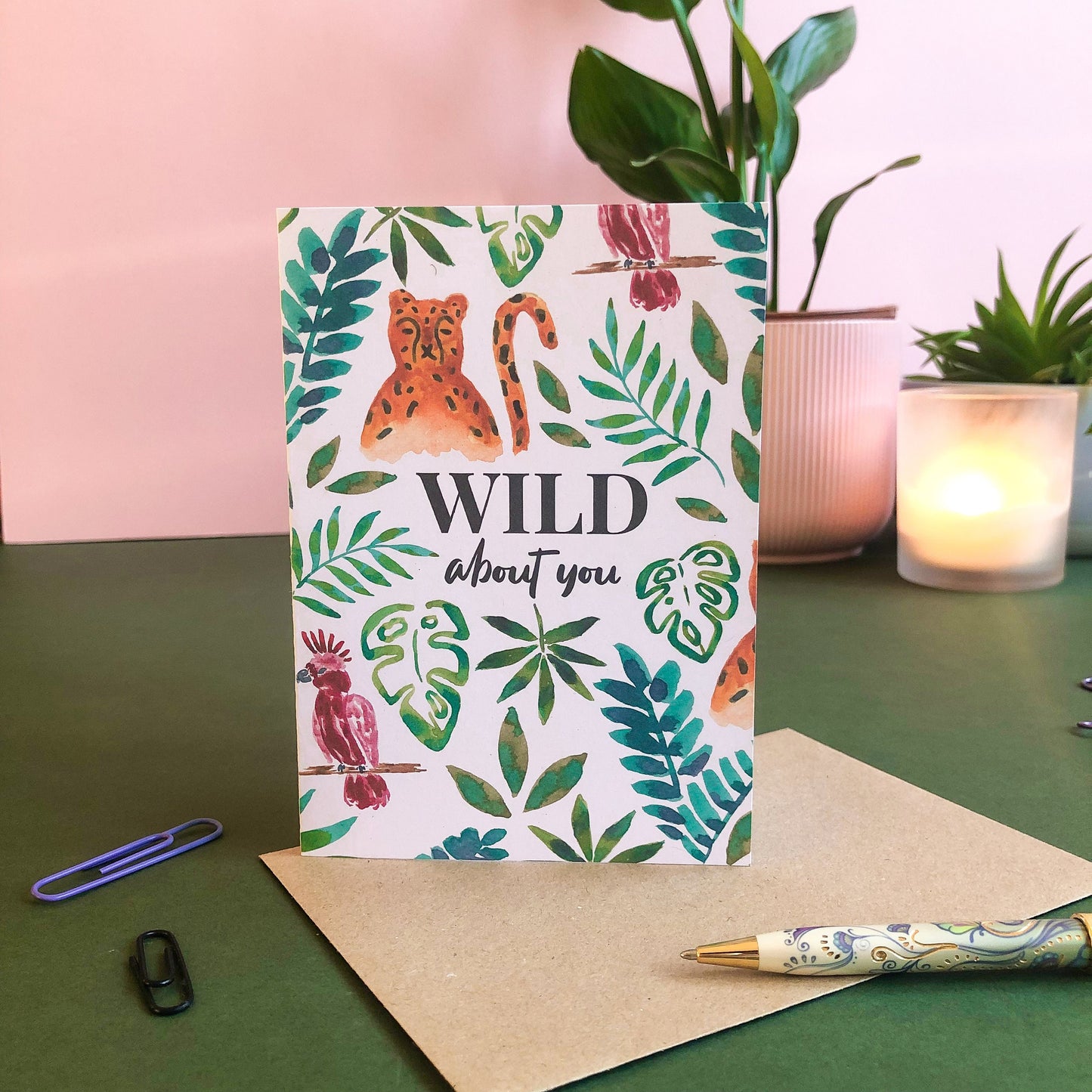 WILD about you Card