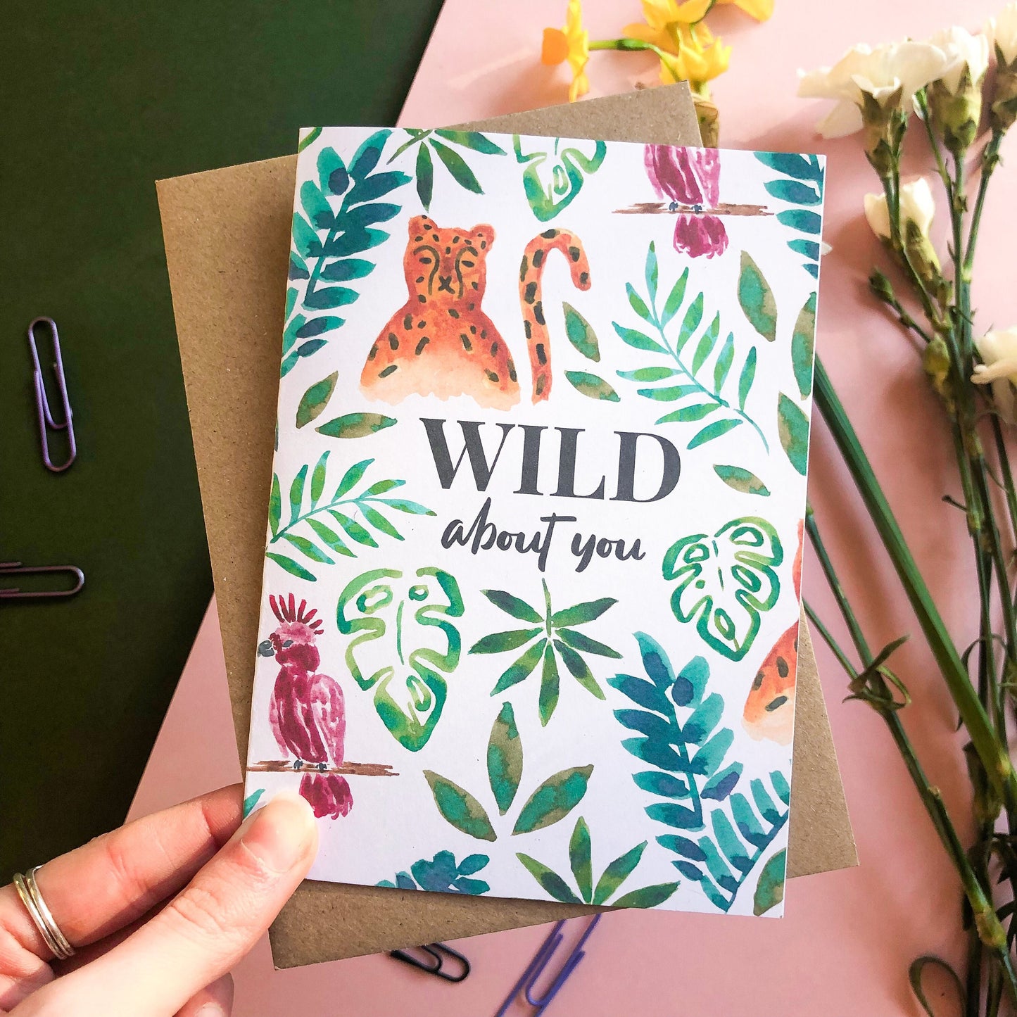 WILD about you Card