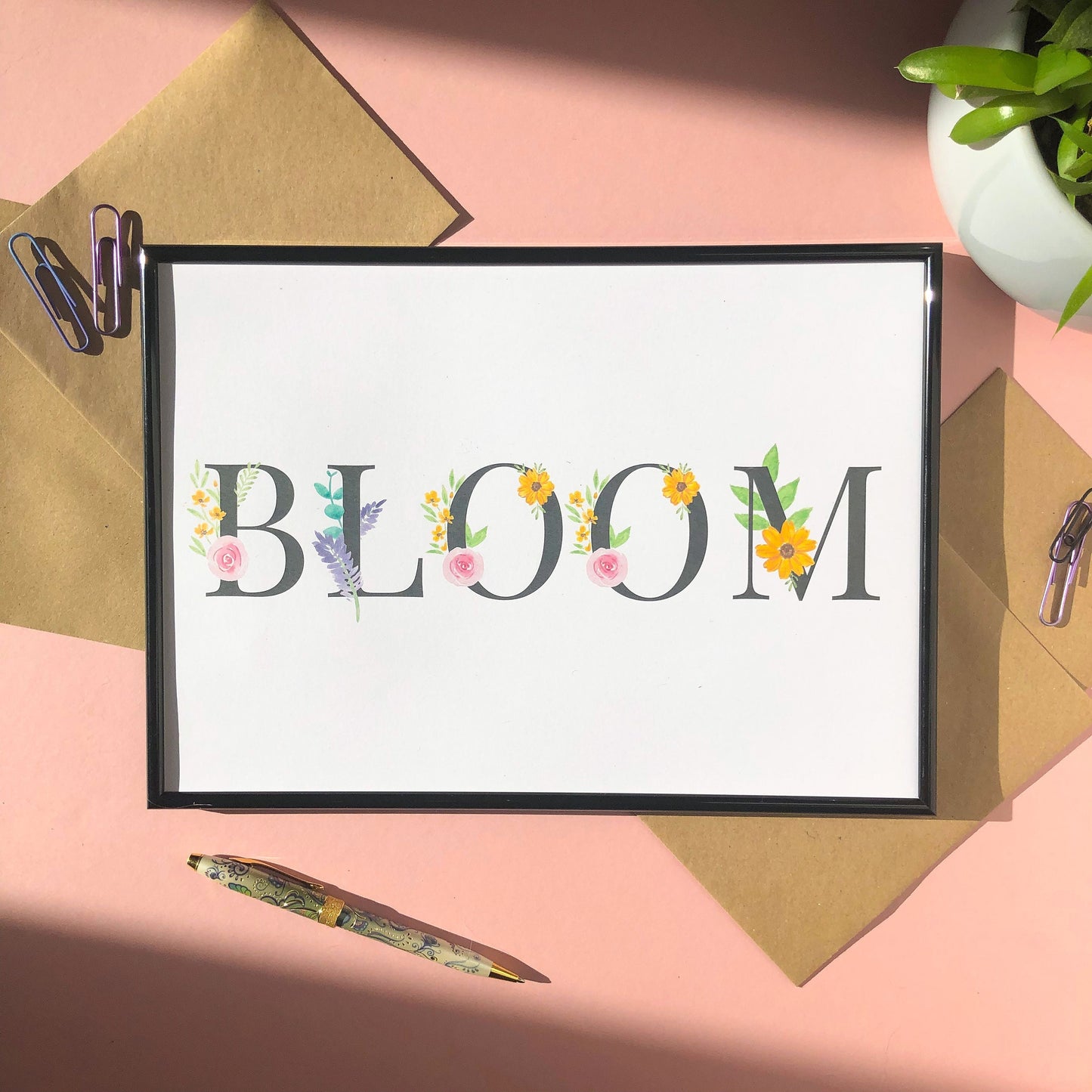 BLOOM Print A4