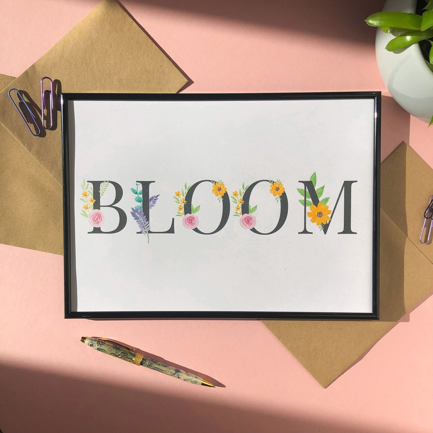 BLOOM Print A4