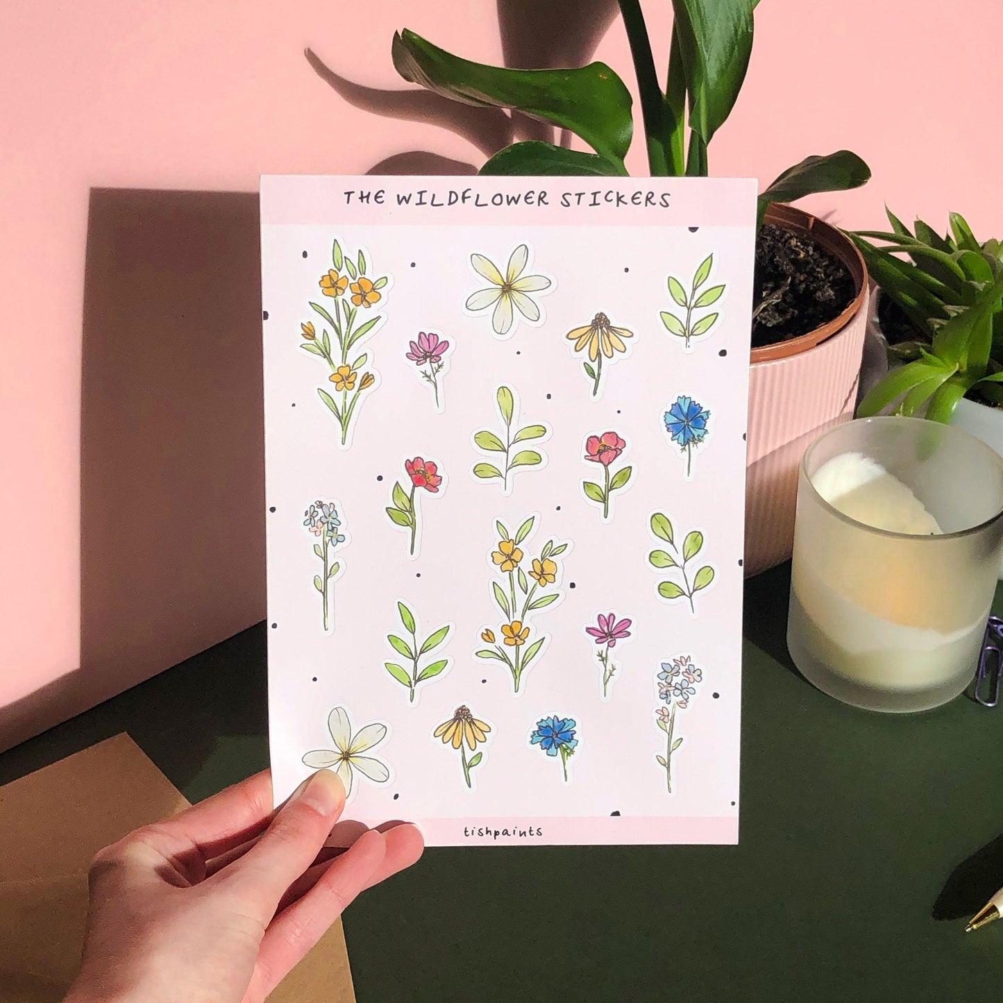 Wildflower Sticker Sheet