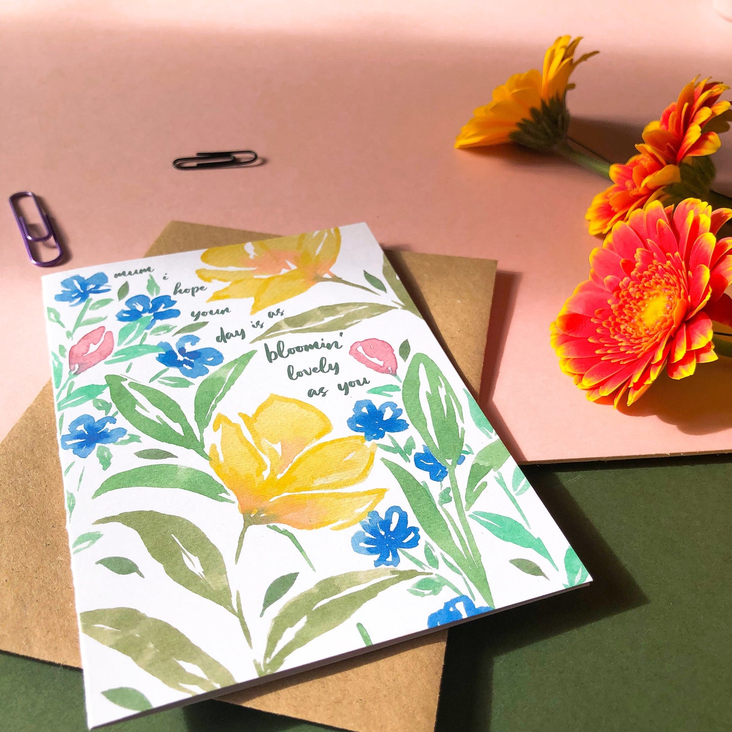 Mum, I Hope Your Day Is As Bloomin’ Lovely As You