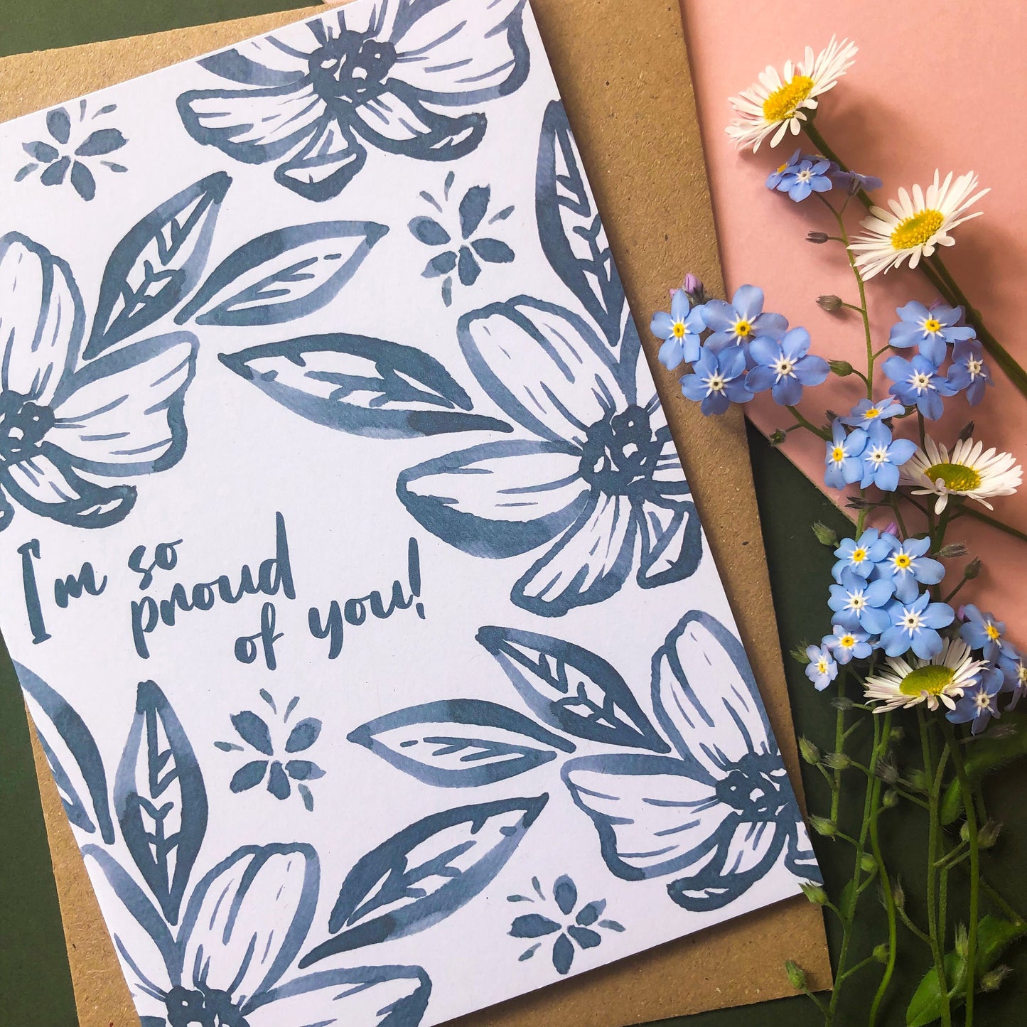 I'm So Proud Of You - Congratulations Card