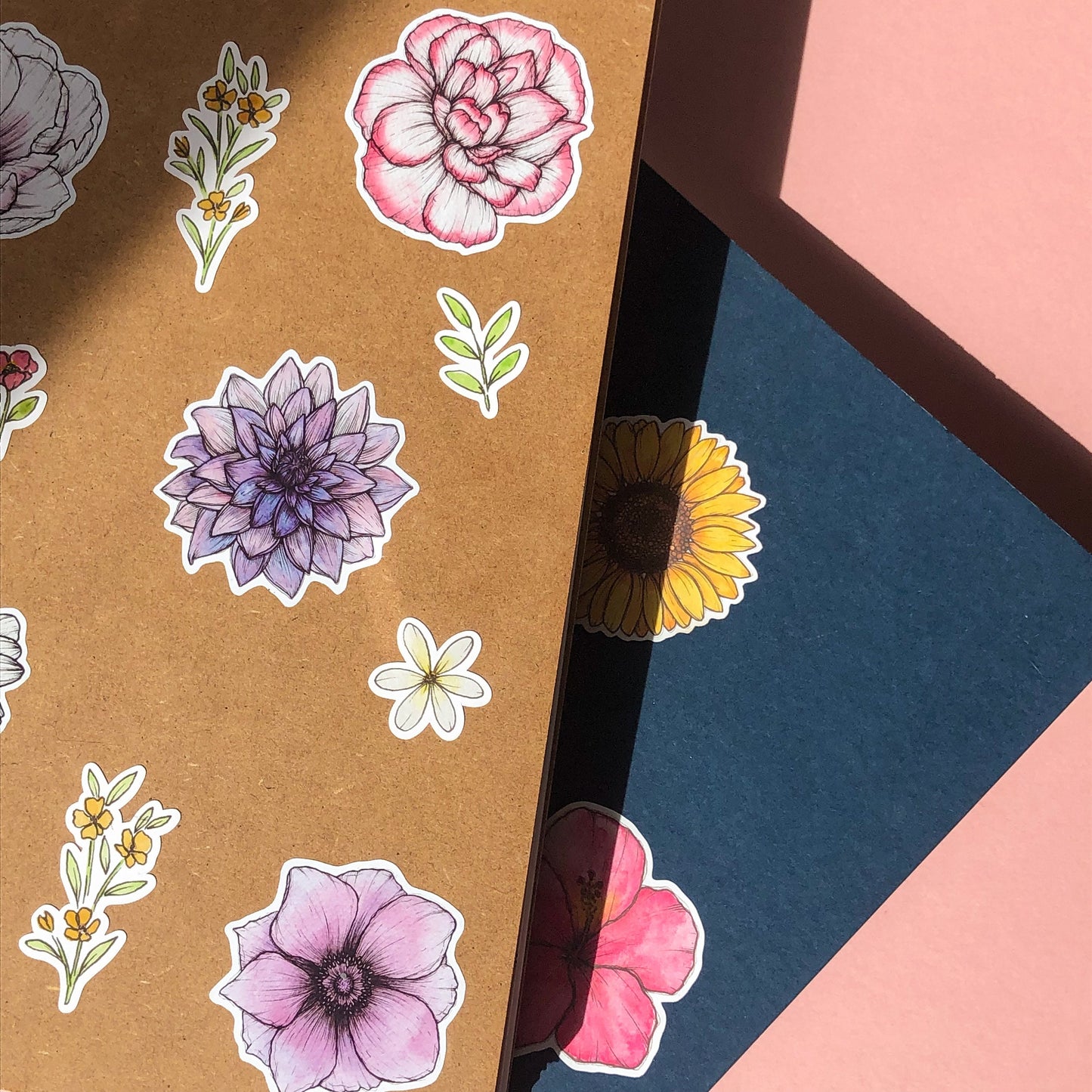 Hibiscus Flower Sticker