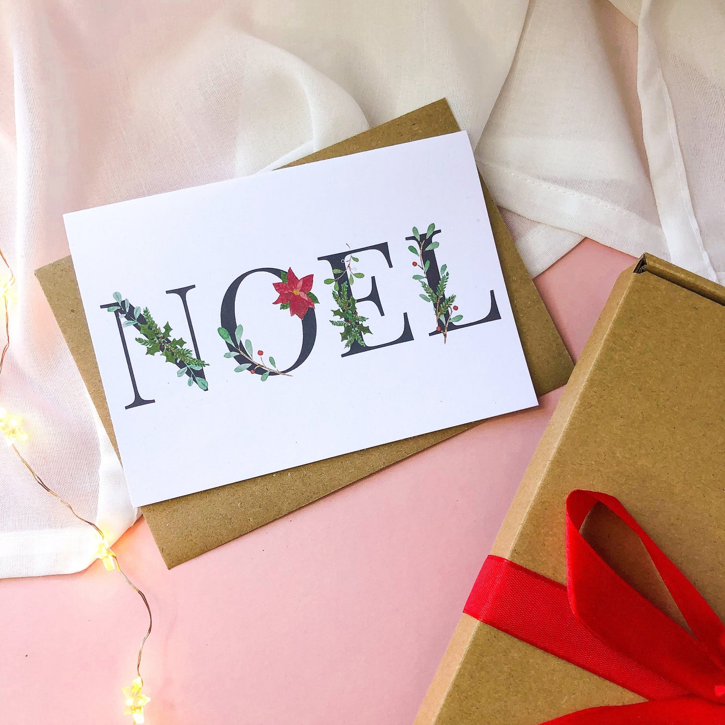 NOEL Christmas Card