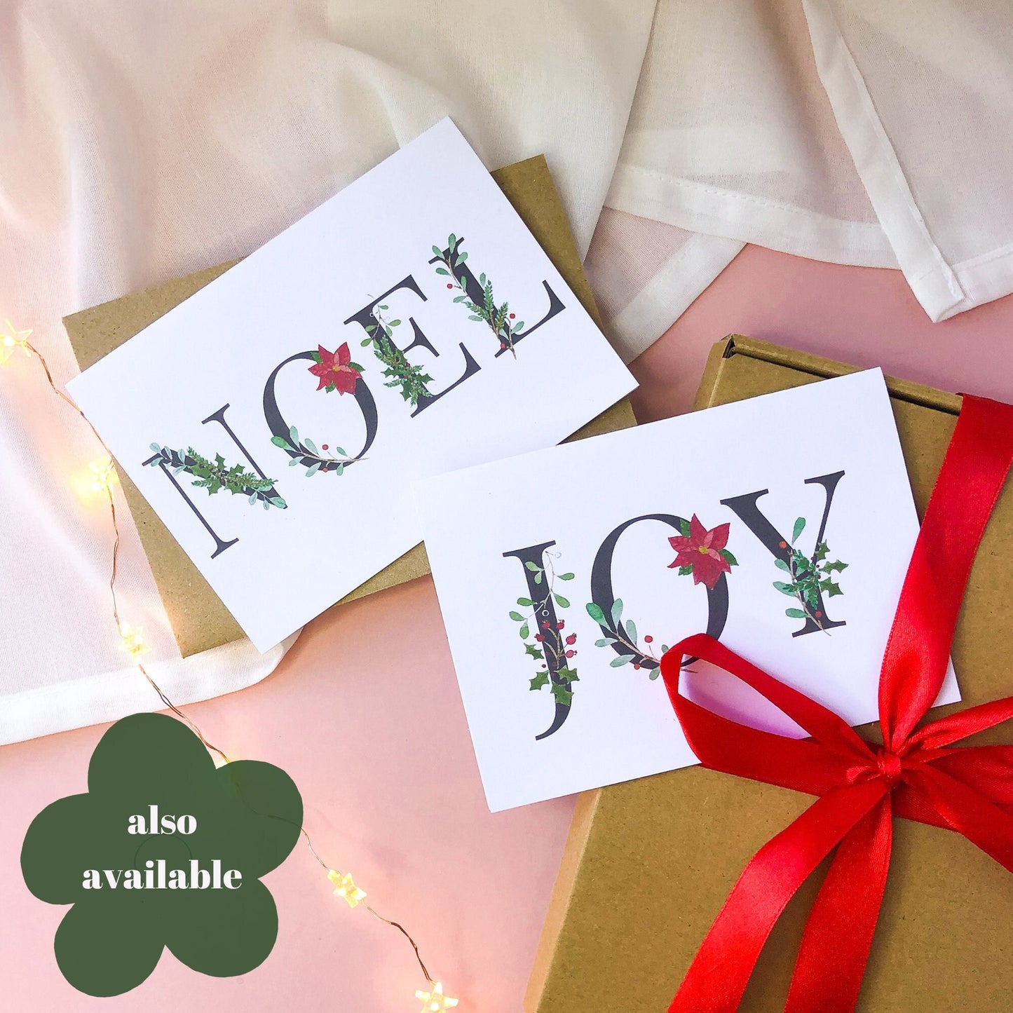NOEL Christmas Card
