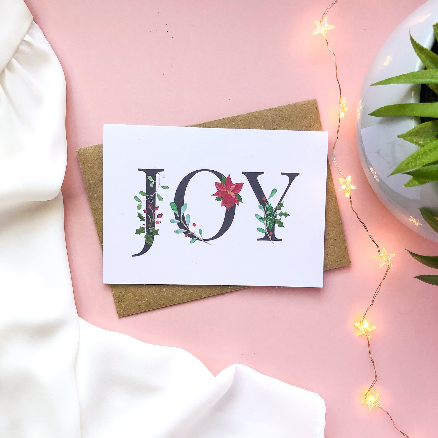 NOEL & JOY Christmas Cards | Pack of 2, 4 or 6
