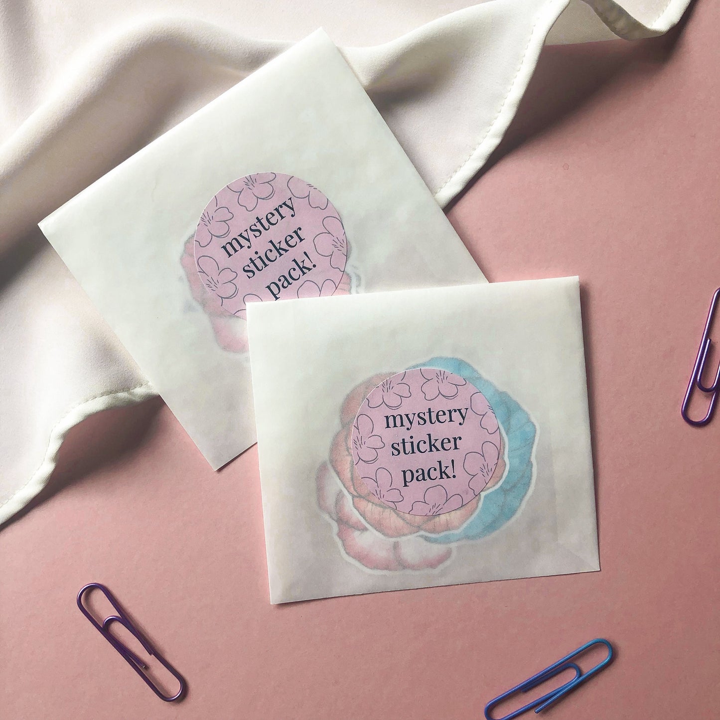 Mystery Flower Sticker Pack
