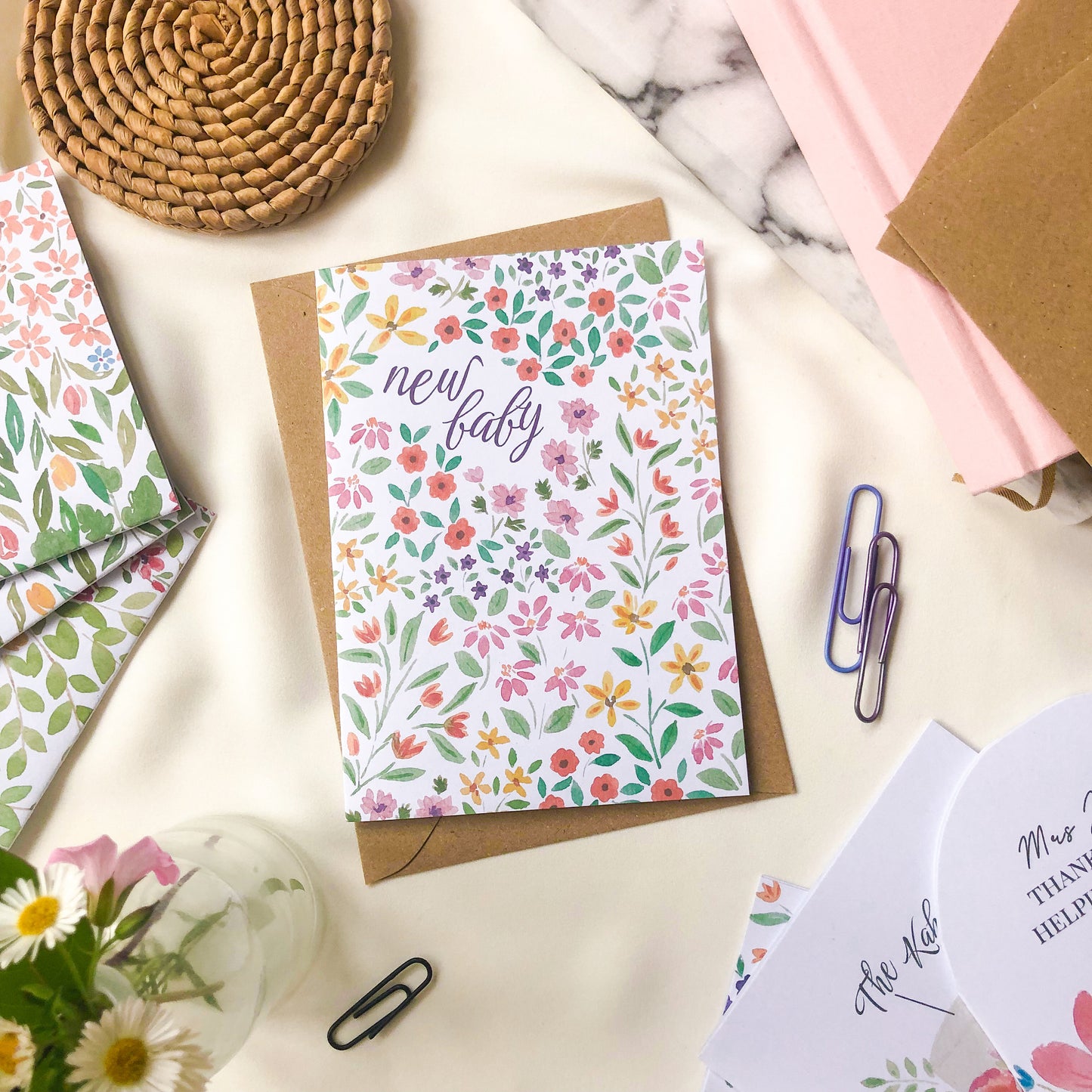 New Baby Card Gender Neutral