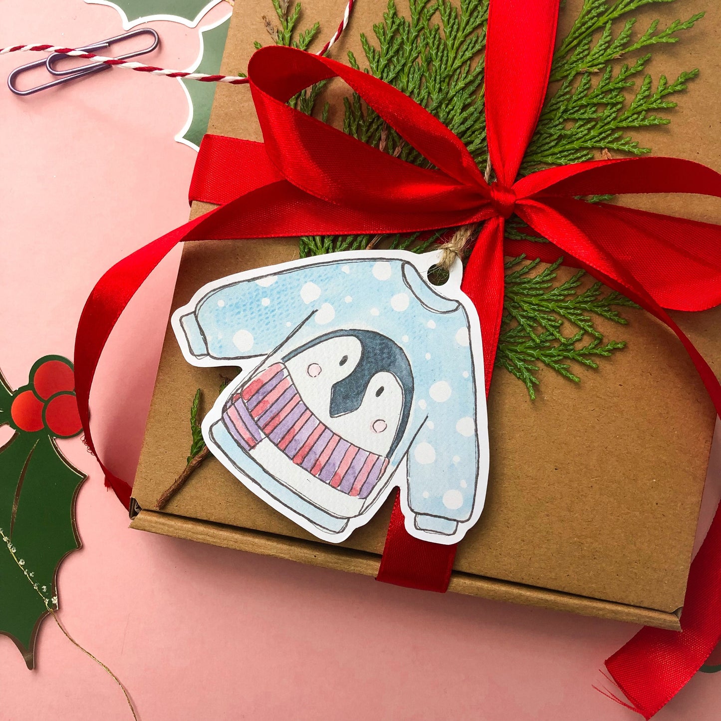 Christmas Jumper Gift Tags | Pack of 5 Tags