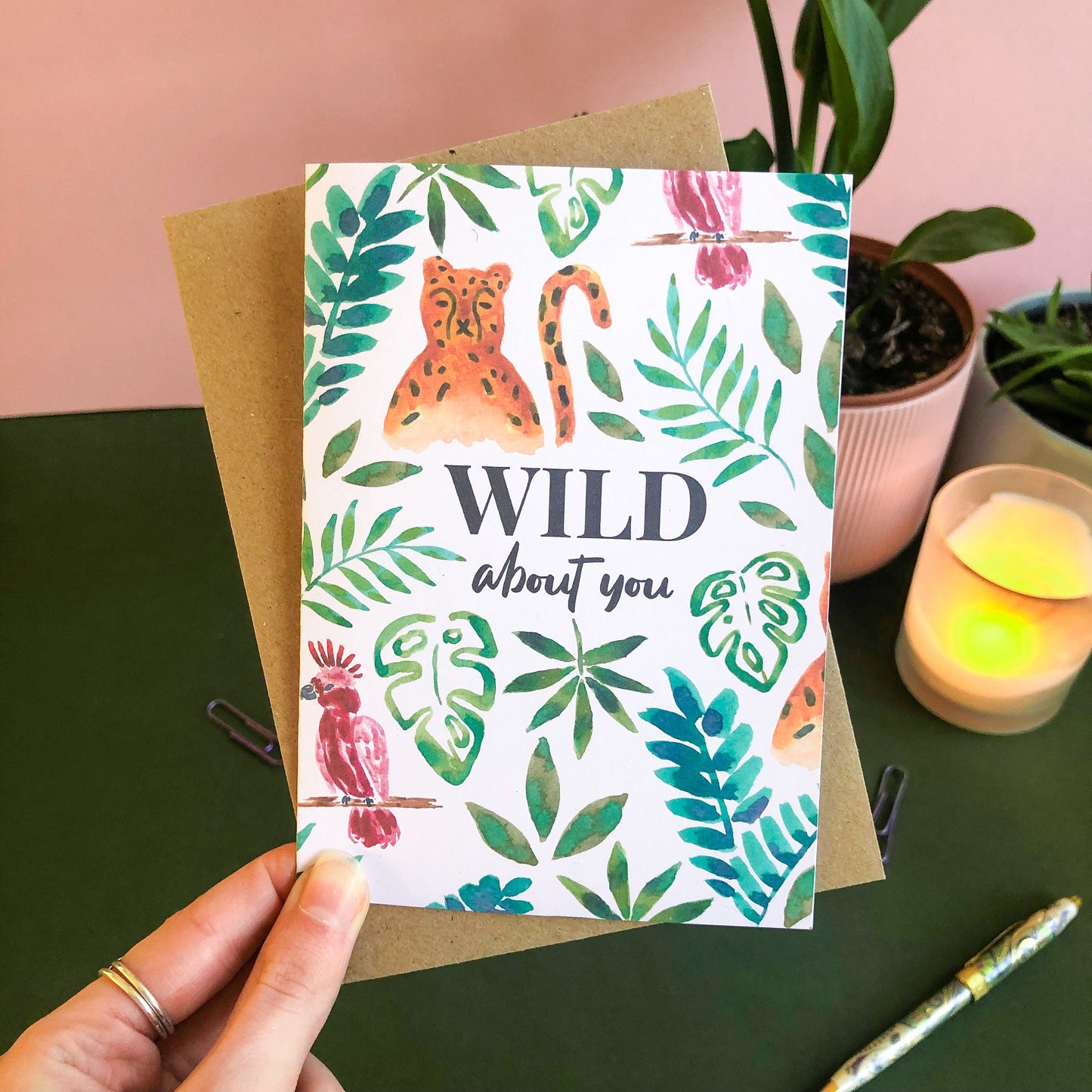 WILD about you Card