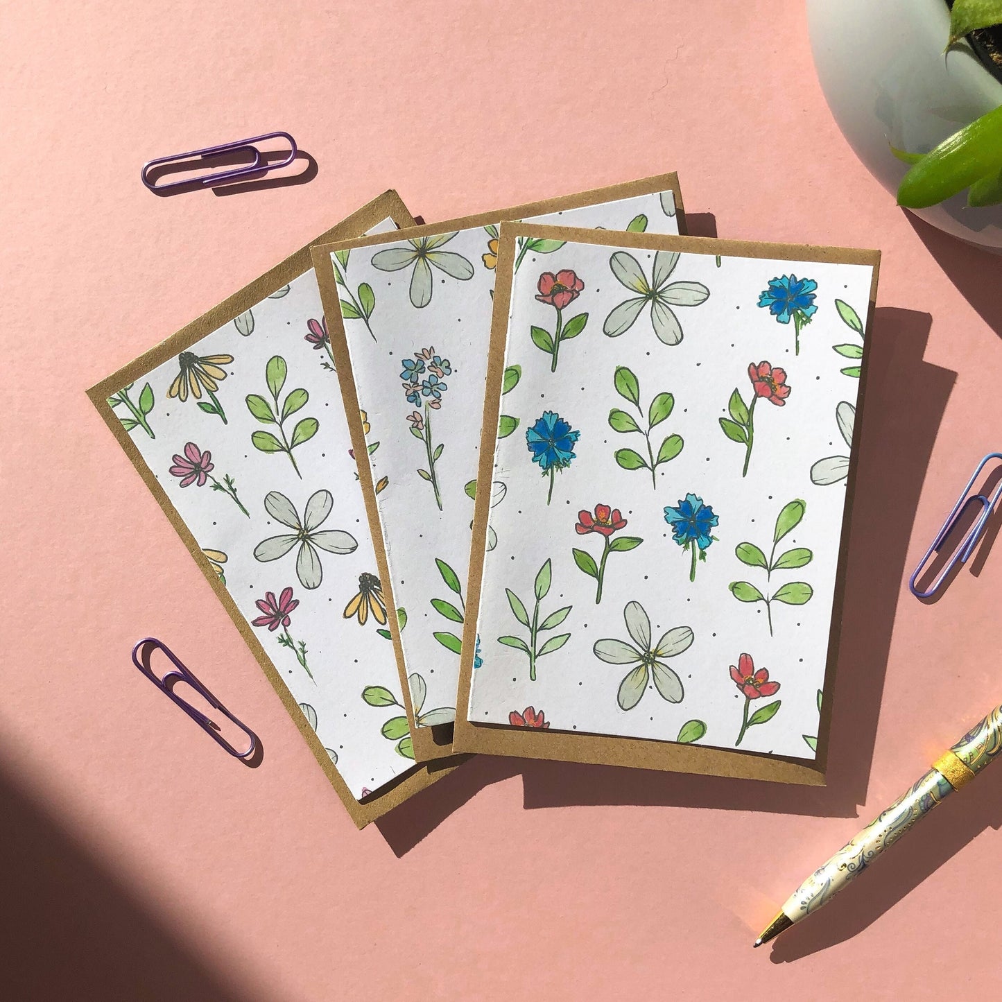 Wildflower Notecard Set