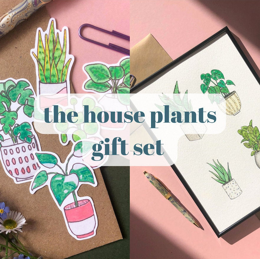 House Plants Gift Set