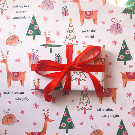 Winter Wonderland Festive Christmas Gift Wrap